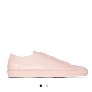 Common projects pink sneakers worn once